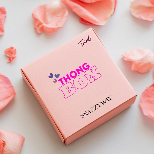 InnerFeel ♥Snazzyway Thong Panties Trial box - L, Assorted