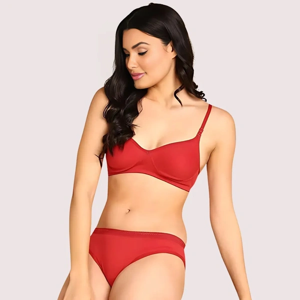InnerFeel Soft Cotton Lingerie Set For Her (2 pack) - 32, assorted