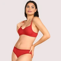 InnerFeel Soft Cotton Lingerie Set For Her (2 pack) - 32, assorted