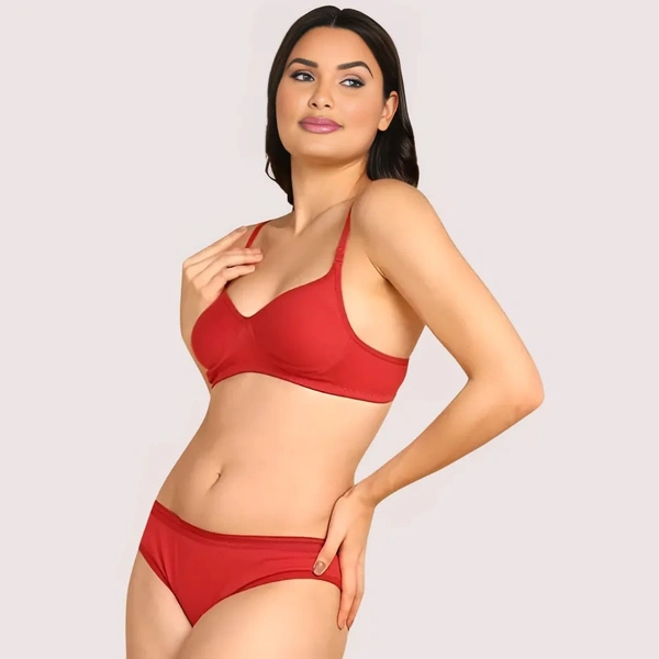 InnerFeel Soft Cotton Lingerie Set For Her (2 pack) - 32, assorted