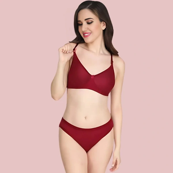 InnerFeel Soft Ease Cotton Comfort – Bra & Panty Set (2-Pack)