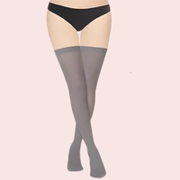 InnerFeel Soft Sheer Thigh-High Stockings – Pack of 2 (Brown & Grey Combo)