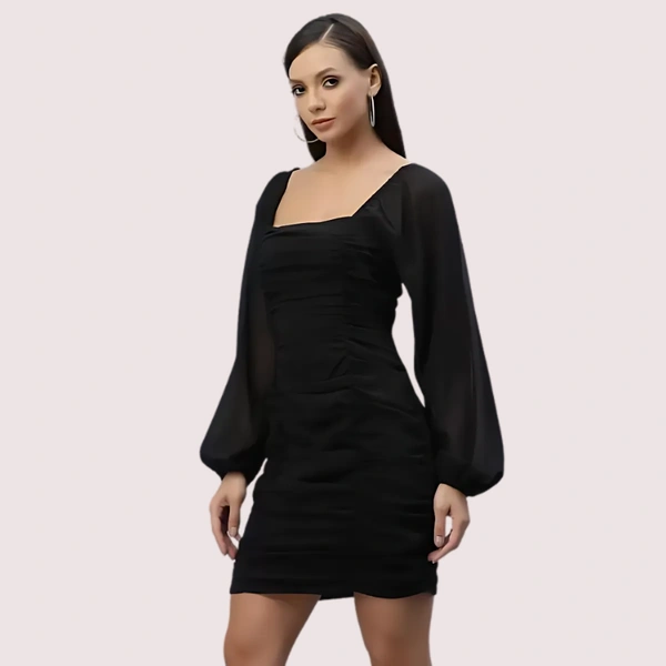 InnerFeel Stylish Black One-Piece Outfit for Women