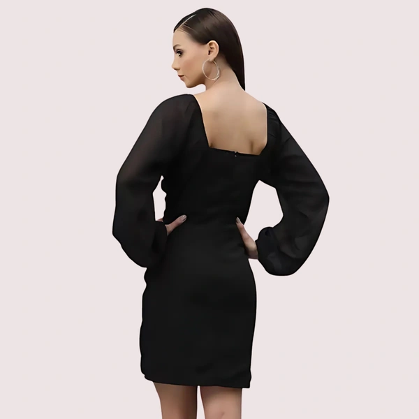InnerFeel Stylish Black One-Piece Outfit for Women