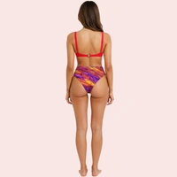 InnerFeel Sunset Mirage High-Waist Bikini Bottom (Bottom Only)