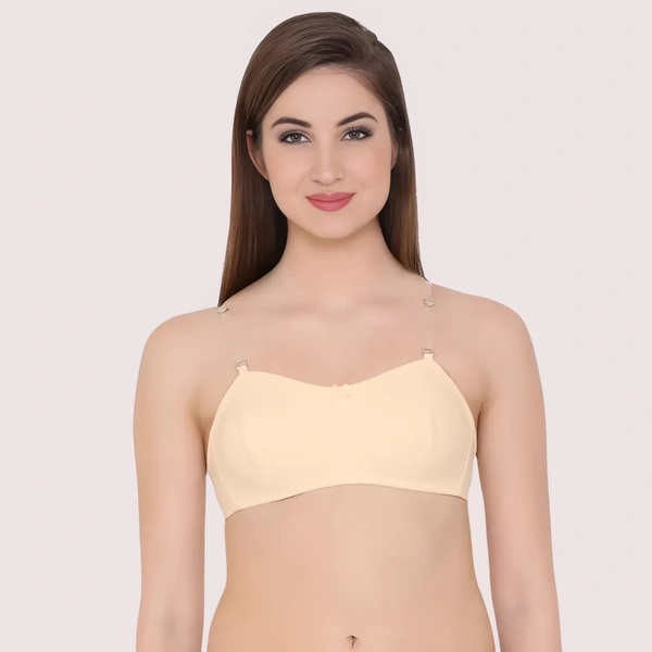 InnerFeel Supreme Comfort Seamless Tube Bra with Wirefree Design - 32B, Beige