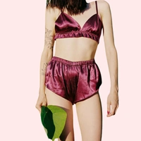 InnerFeel Timeless Pure Silk Satin Lingerie Set for Women - S