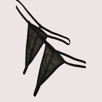 InnerFeel Ultimate Comfort Seamless G-String - M, Black