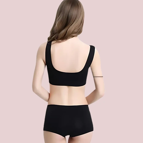 InnerFeel Urban Pulse Performance Sports Bra and Boyshort Set - L
