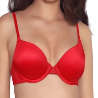 InnerFeel Value Pack Of 3 Sexy & Sultry Look Lingerie Set - 32B, Red & Black