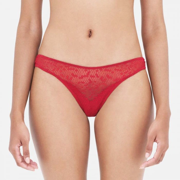 InnerFeel Value Pack Of 3 Sexy & Sultry Look Lingerie Set - 32B, Red & Black