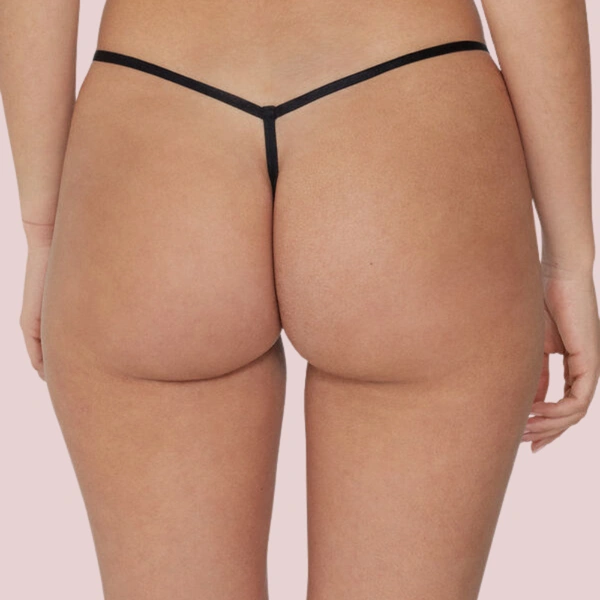 InnerFeel Velvet Veil Intimate Lace Bralette and G-String Set - 30 A