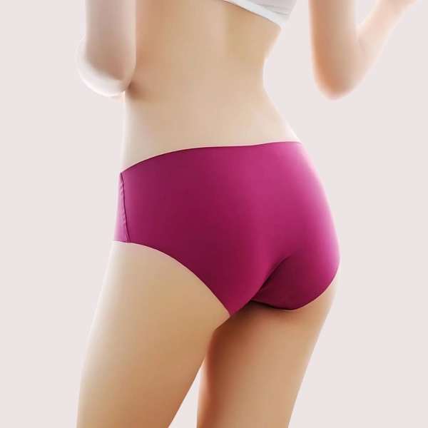 InnerFeel Women’s Awesome Seamless Panties (3 Pack) - L, Assorted