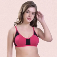 InnerFeel Women’s Full Coverage Support Bra – Pack of 3 - 32B, Assorted