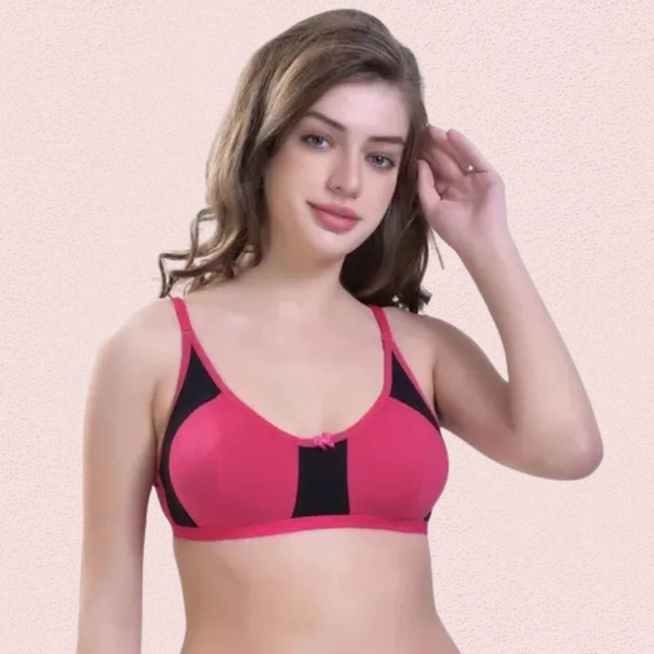 InnerFeel Women’s Full Coverage Support Bra – Pack of 3 - 32B, Assorted