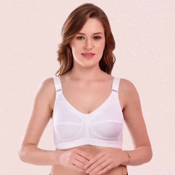 InnerFeel Women’s Full Support Full Coverage Bra (Pack of 3) - 32B, Assorted