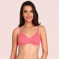 InnerFeel Women’s Soft Cotton Non-Wired Bra (Pack of 2) - 32B, Assorted
