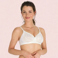 InnerFeel Women’s Wire-Free Cotton Bra (Set of 2)