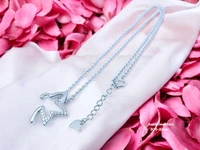 Avani Jewellers Silver Fancy Chain Pendant - 3.49, 18-Inch