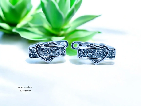 Avani Jewellers Silver Italian Fancy Earrings