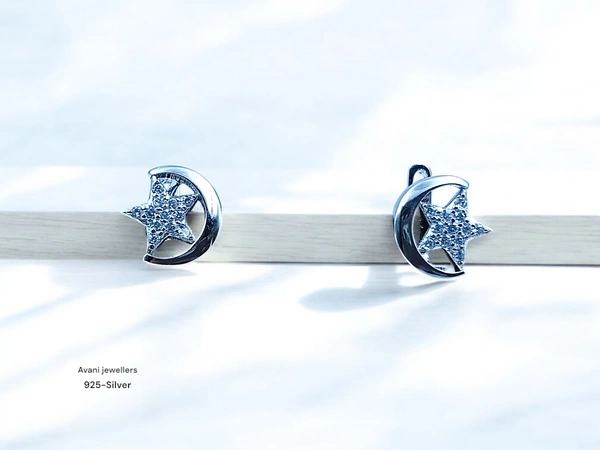 Silver Italian Fancy Earrings - 2.64