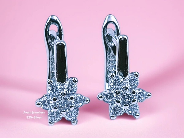 Avani Jewellers Silver Italian Fancy Earrings - 2.46