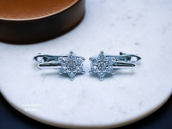 Avani Jewellers Silver Italian Fancy Earrings - 2.46