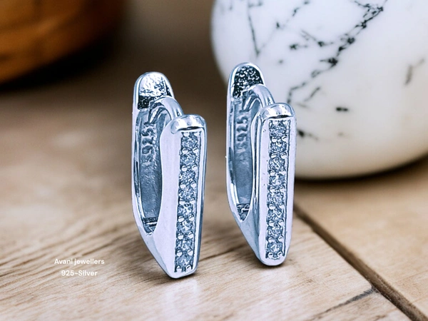 Avani Jewellers Silver Italian Fancy Earrings - 2.52
