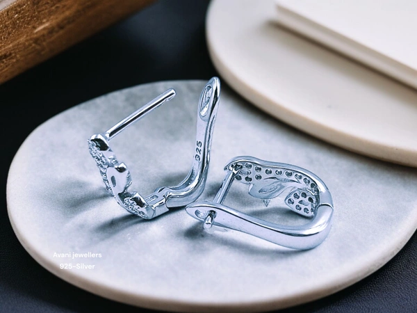 Avani Jewellers Silver Italian Fancy Earrings - 2.56