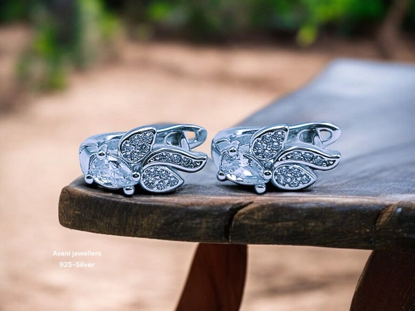 Avani Jewellers Silver Italian Fancy Earrings - 2.62