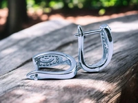 Avani Jewellers Silver Italian Fancy Earrings - 2.78