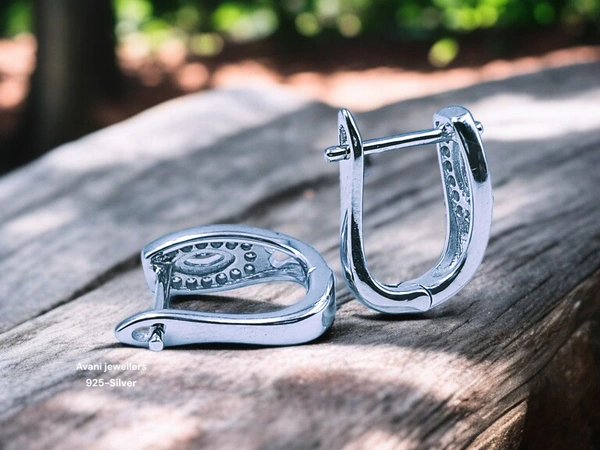 Avani Jewellers Silver Italian Fancy Earrings - 2.78