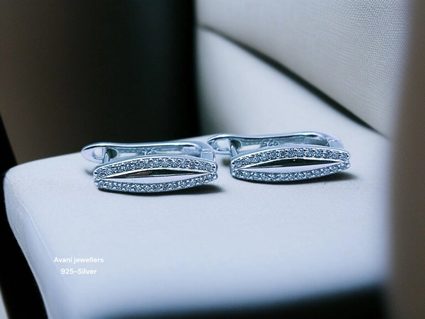 Avani Jewellers Silver Italian Fancy Earrings - 3.06