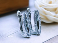 Avani Jewellers Silver Italian Fancy Earrings - 3.06