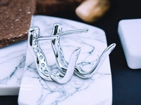 Avani Jewellers Silver Italian Fancy Earrings - 3.35