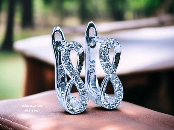 Avani Jewellers Silver Italian Fancy Earrings - 2.28