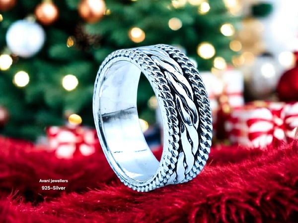 Avani Jewellers Silver Gents Bands - 11.87, 29