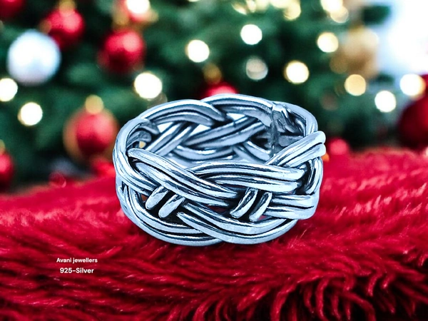 Avani Jewellers Silver Gents Bands - 6.68, 17