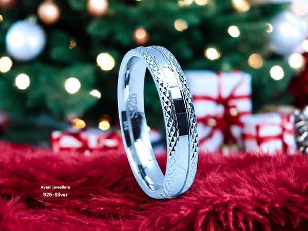 Avani Jewellers Silver Gents Bands - 3.03, 17
