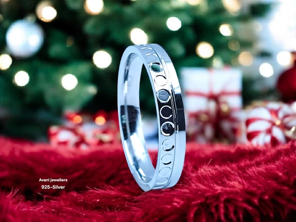 Avani Jewellers Silver Gents Bands - 4.11, 28