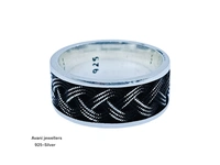 Avani Jewellers Silver Gents Bands - 7.33, 17