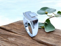 Avani Jewellers Silver Gents Fancy Rings - 5.38, 21