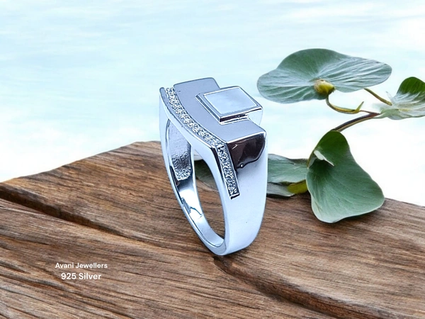 Avani Jewellers Silver Gents Fancy Rings - 5.38, 21