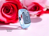 Avani Jewellers Silver Gents Fancy Rings - 5.25, 25