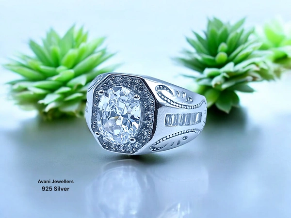 Avani Jewellers Silver Gents Fancy Rings - 7.79, 20
