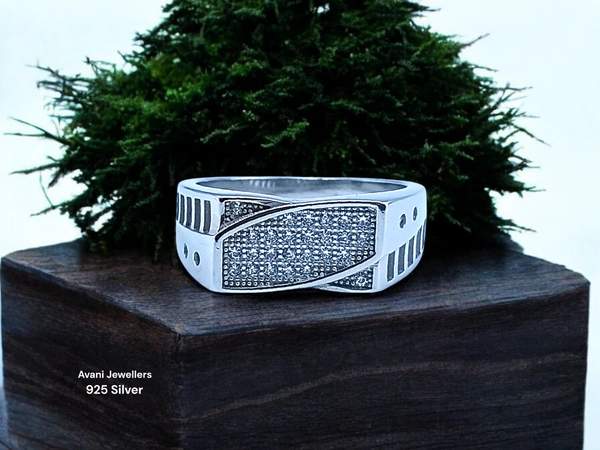 Avani Jewellers Silver Gents Fancy Rings - 5.3, 19