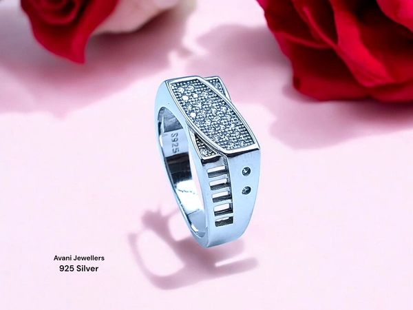 Avani Jewellers Silver Gents Fancy Rings - 5.3, 19