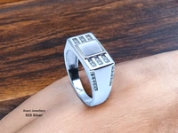 Avani Jewellers Silver Gents Fancy Rings - 5.67, 21