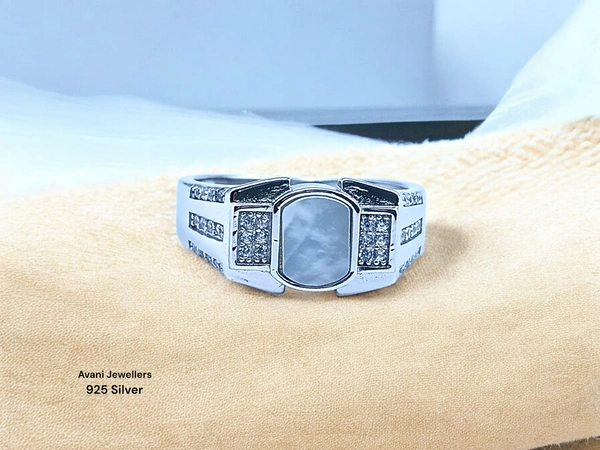 Avani Jewellers Silver Gents Fancy Rings - 5.47, 21