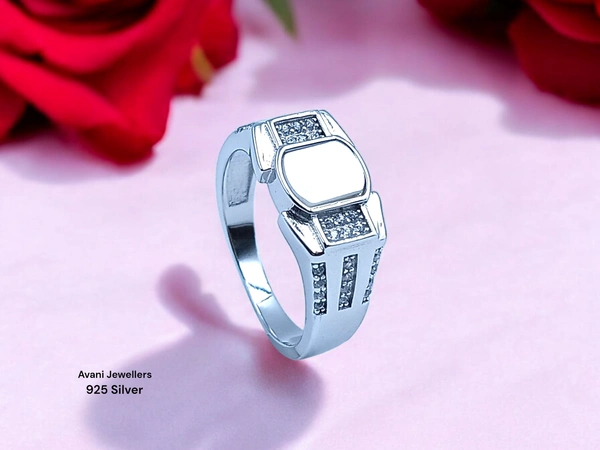 Avani Jewellers Silver Gents Fancy Rings - 5.47, 21
